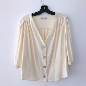 Zara vintage style top